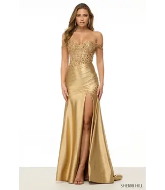 57053 Robe Corset Off Shoulder Sarcelle