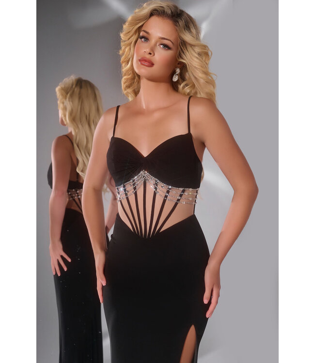 42758 Robe Corset Noire