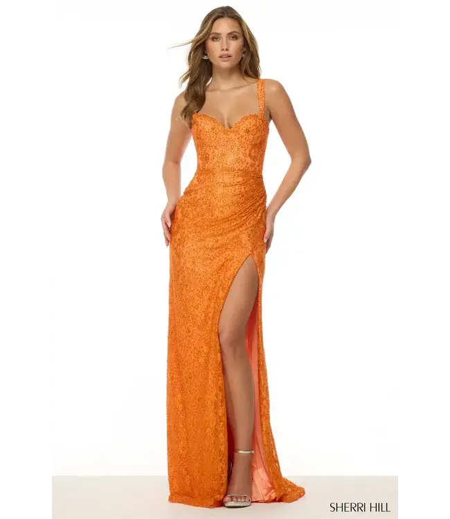 57089 Robe En Dentelle Marine