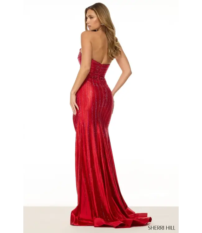 57177 Robe Bustier Brillante Royal