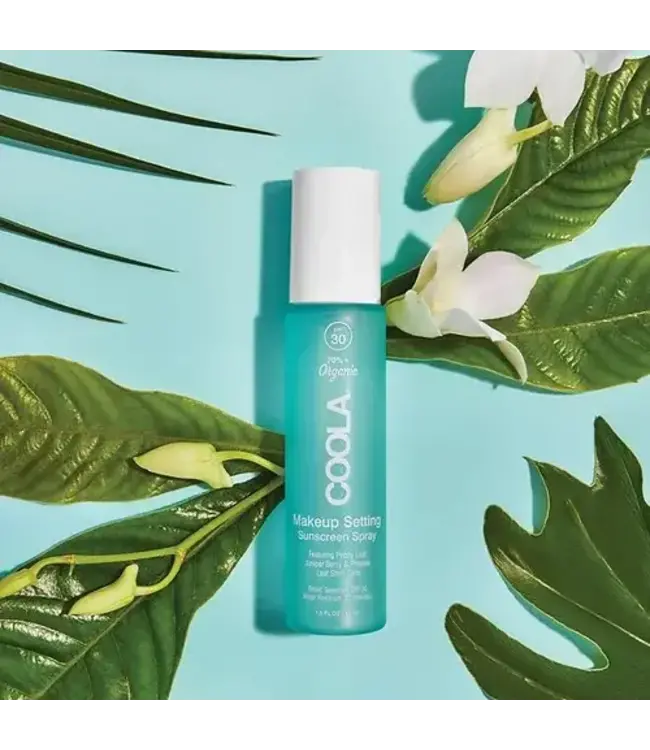 Coola Fixateur De Maquillage Biologique  En Vaporisateur FPS 30 1.5 oz / 44ml