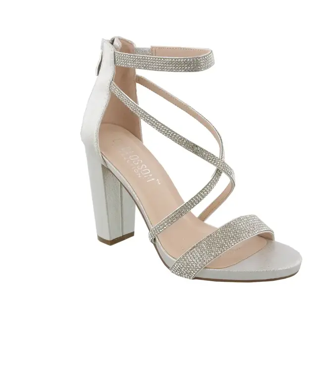 Chelsea Talons Hauts Argentés