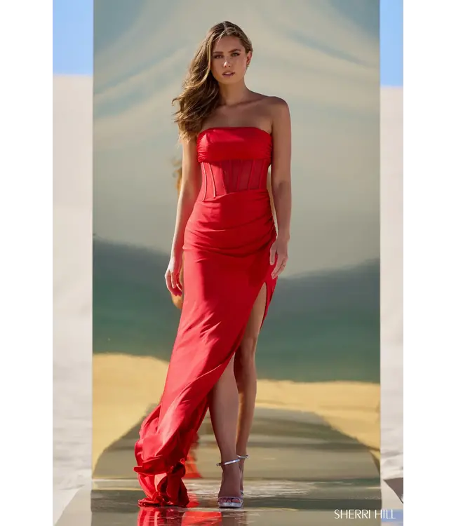 56625 Robe Bustier À Corset Émeraude