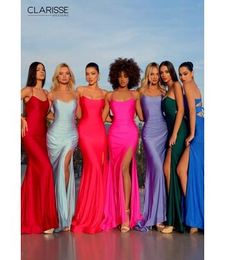 800259 Robe Extensible Bleu Électrique