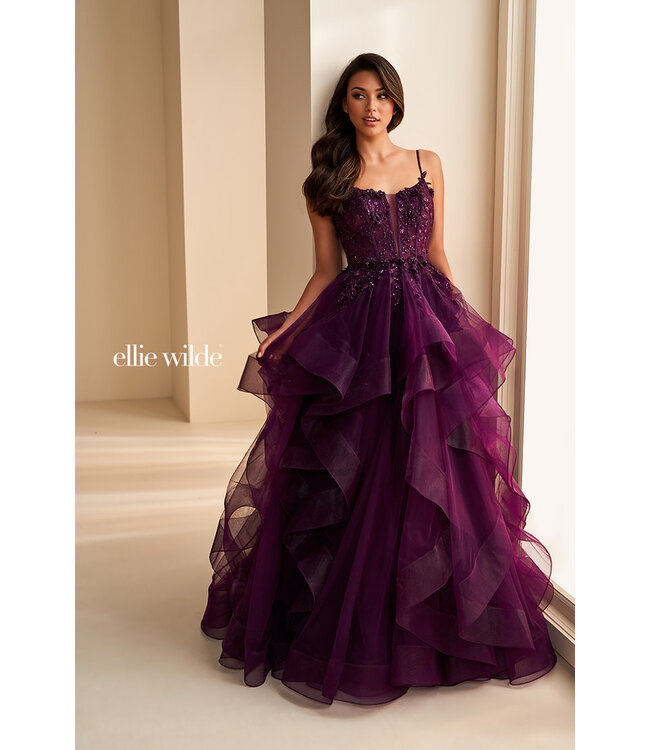 36225 Robe Dark Plum