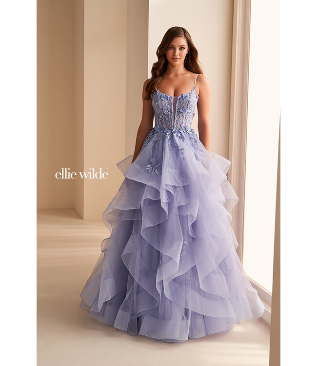 36225 Robe Blue Hazel