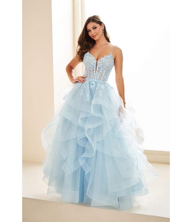 36203 Robe Bleu Pâle