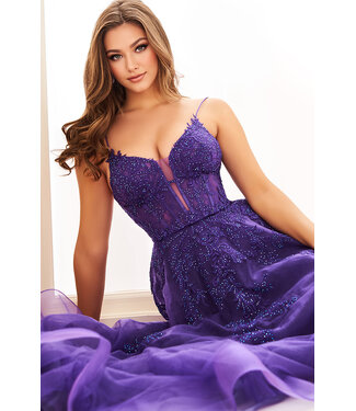 34036 Robe En Tulle Amethyst