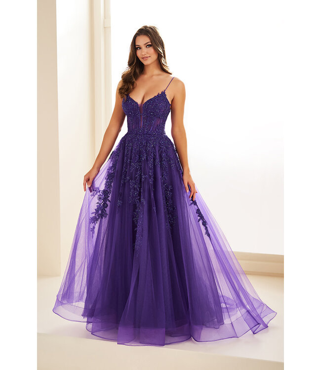 34036 Robe En Tulle Amethyst