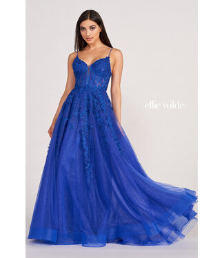 34036 Robe En Tulle Bleu Clochette