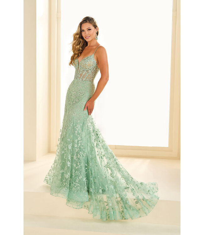 36008 Robe Sirène Sauge