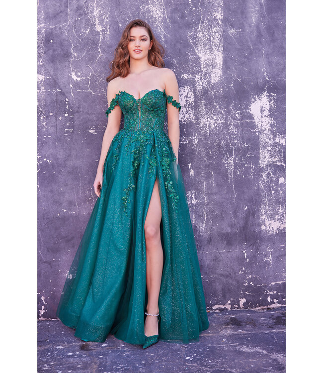 35101 Robe Corset Emeraude