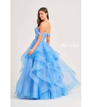 35084 Robe En Tulle À Étages Bluebell