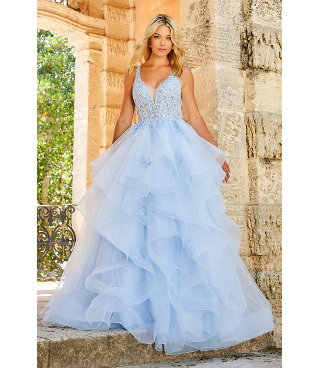 122080 Robe à Étages Bourgogne