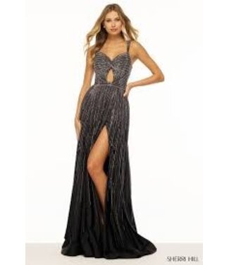 56205 Robe Noire/Rouge