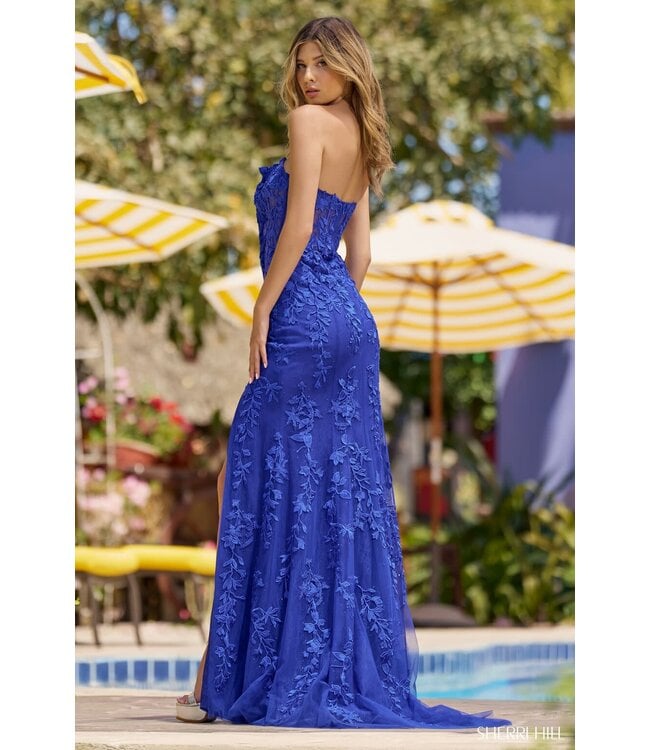 55832 Robe Bustier Ajustée Noire