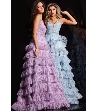 36571 Robe À Étages Jaune Fleurie Brillante 36571 Robe À Étages Jaune Fleurie Brillante