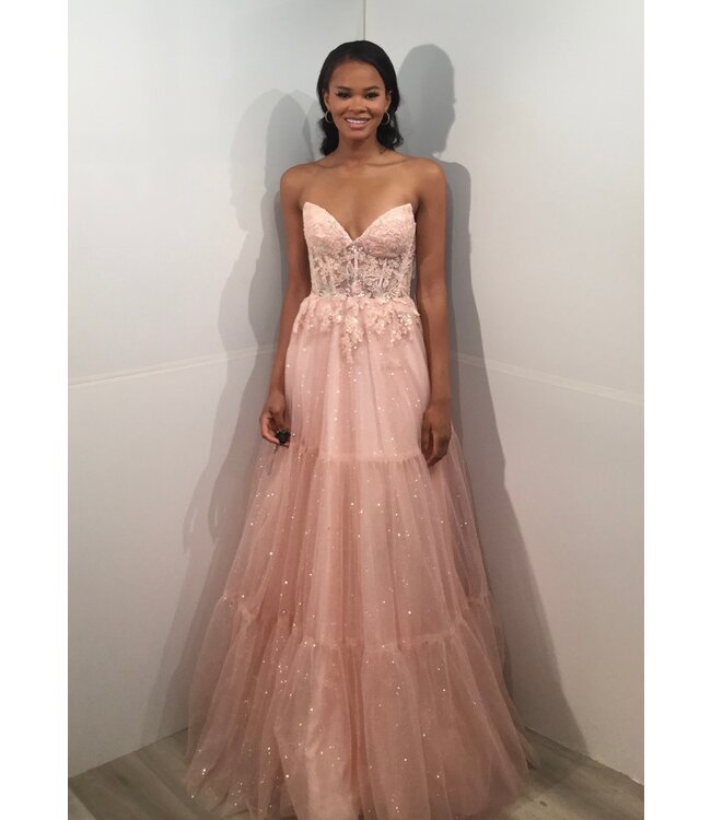 39205 Robe Rose Pâle