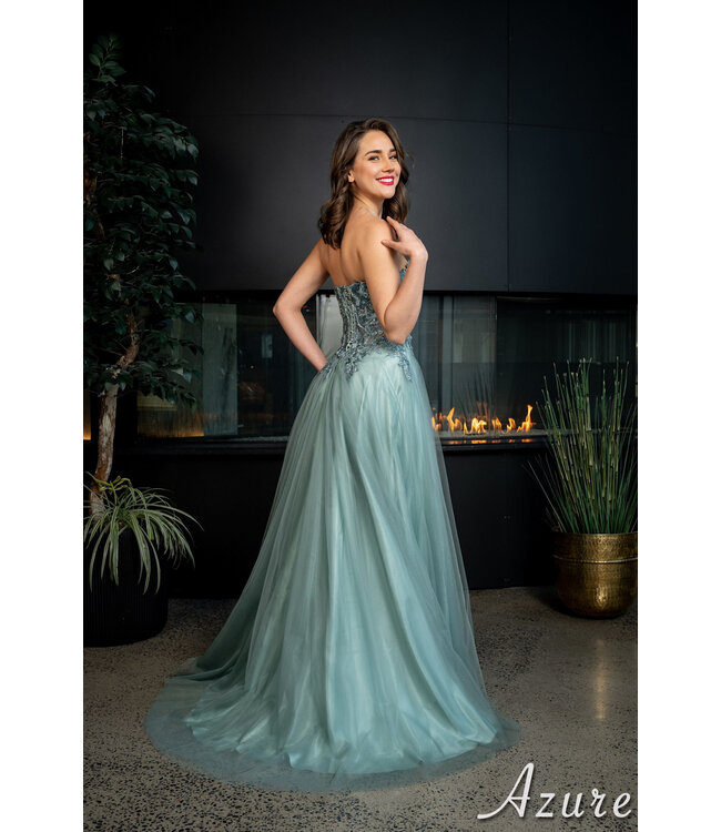 A9027 Robe en tulle couleur Victorian Lilac