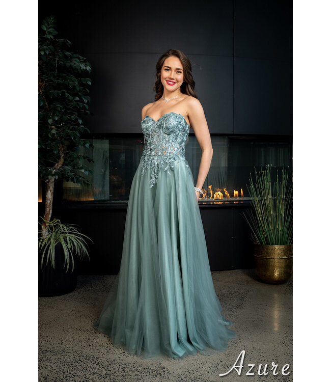 A9027 Robe en tulle couleur Victorian Lilac