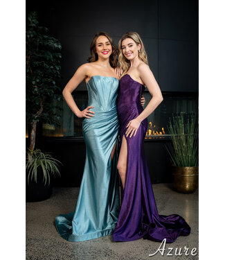 A9024 Robe Aqua Pâle