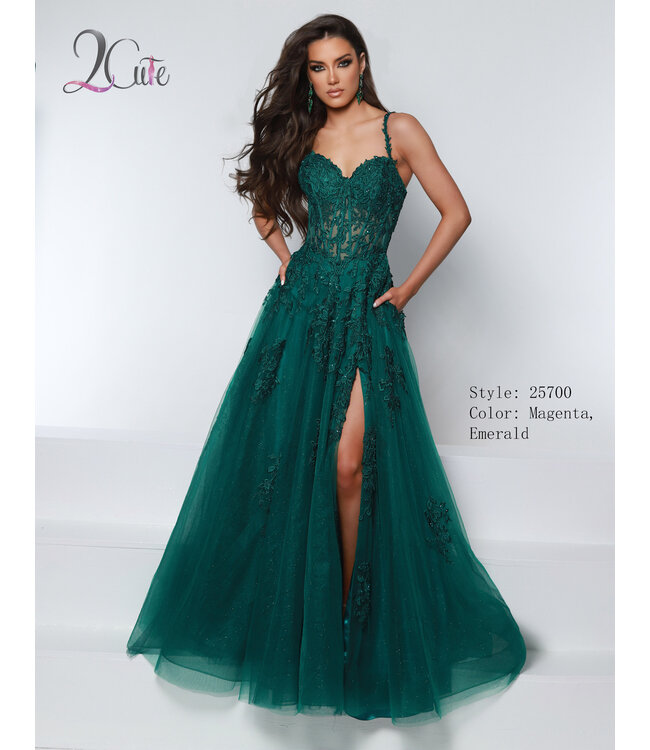 25700 Robe Émeraude