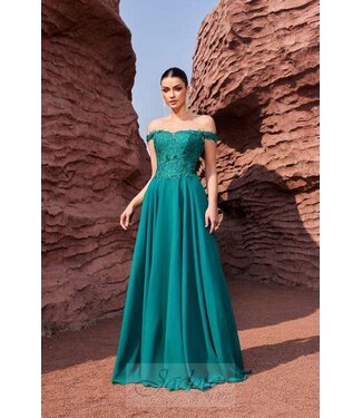 J27002 Robe fluide Émeraude