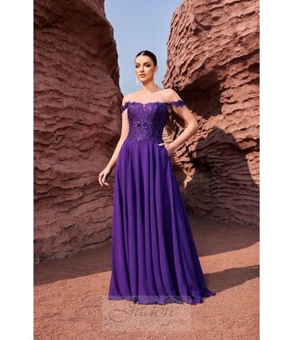 J27002 Robe fluide Mauve