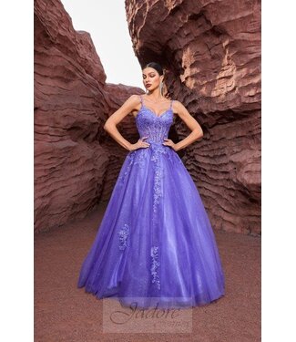 J27009 Robe princesse corset Iris