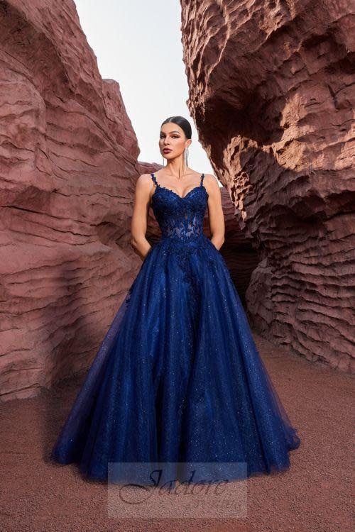 Robe Bustier Corset Bleu Marine Girbaud Vintage - Style Y2K Minimaliste