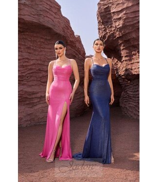 J27035 Robe ajustée Bleu Marine J27035 Robe ajustée Bleu Marine