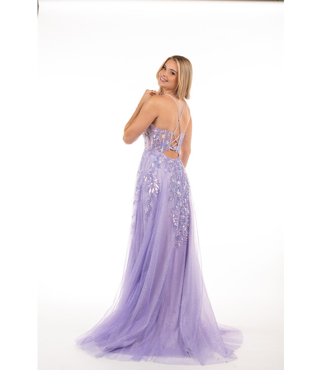 A10011 Robe Lilas