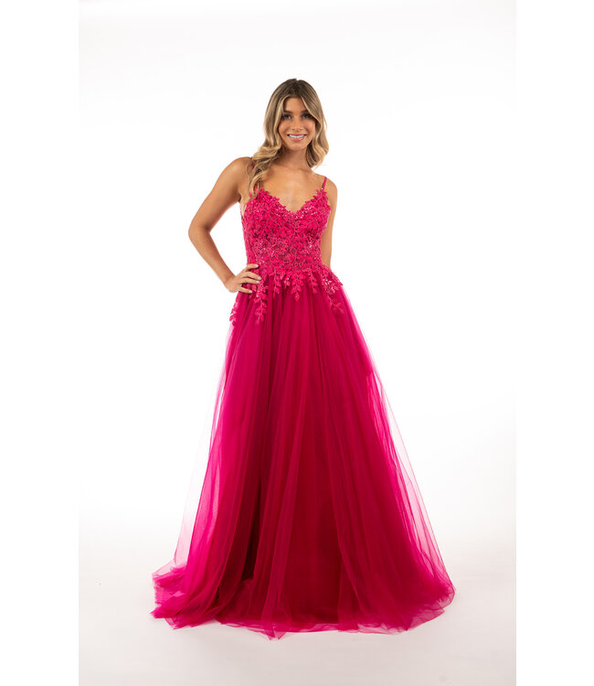 A10024 Robe Fushia