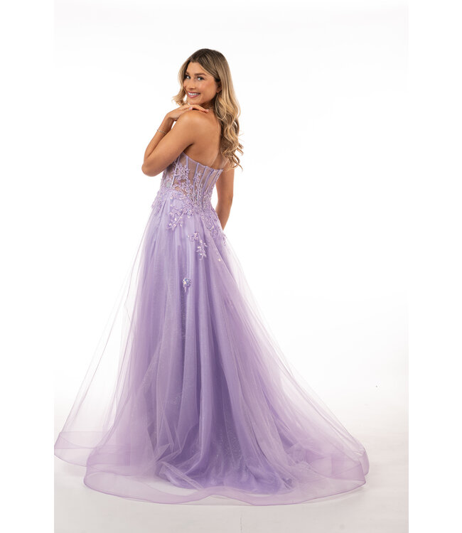 A10038 Robe Lilas