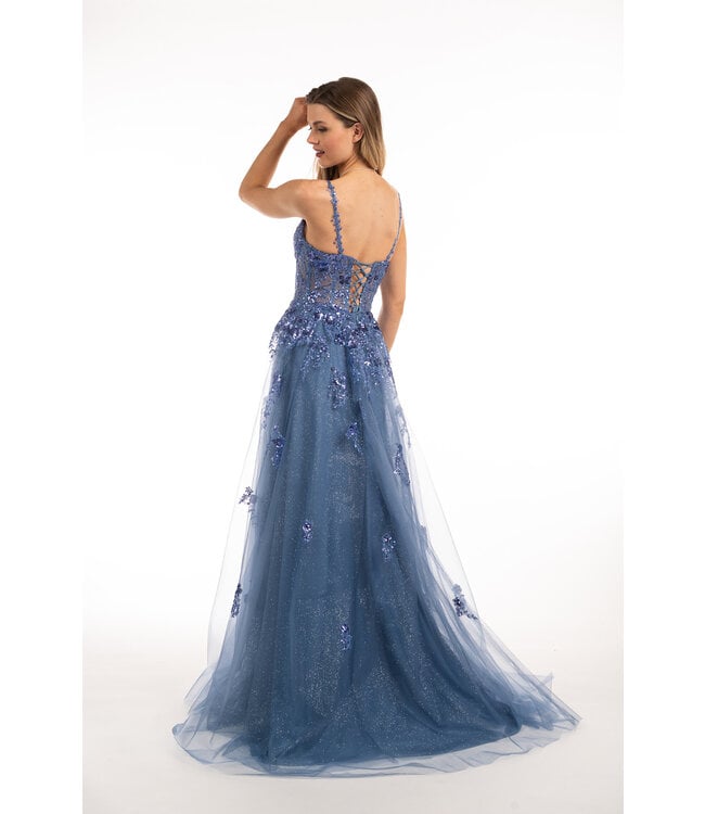 A10058 Robe Bleuet