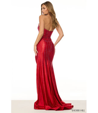 57177 Robe Bustier Brillante Rose Flamboyant 57177 Robe Bustier Brillante Rose Flamboyant