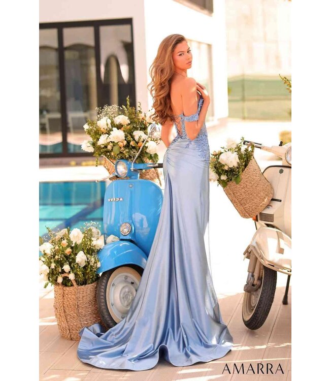 88978 Robe Corset Ajustée Slate