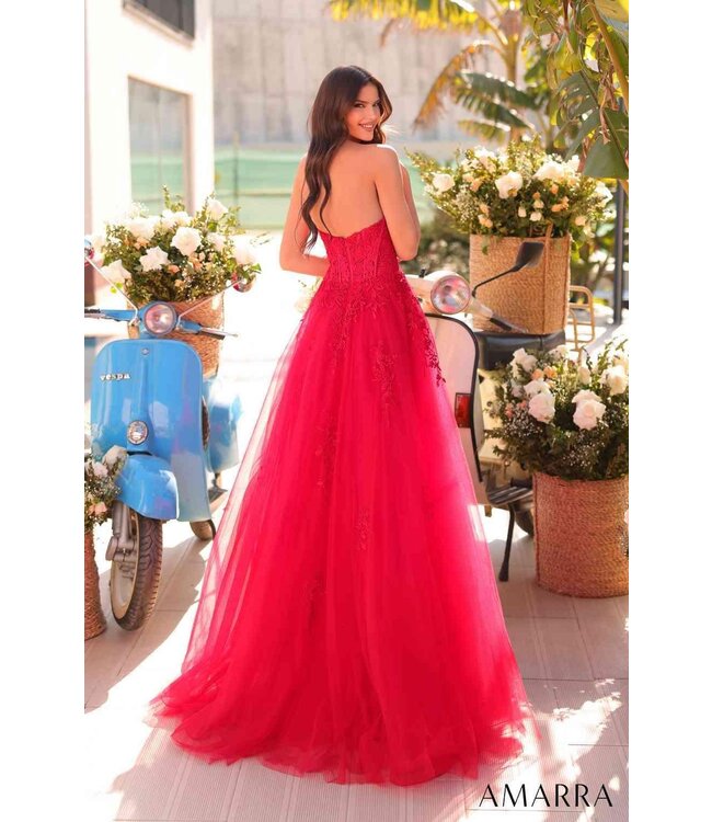 88950 Robe Princesse Brodée Marine