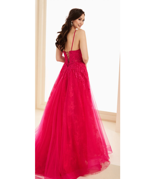 37210 Robe En Tulle Magenta