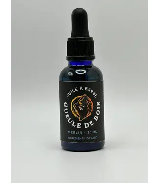 Gueule de bois Huile À Barbe Merlin