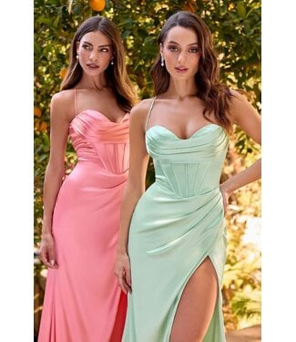 3847 Corset Avec Fente Menthe