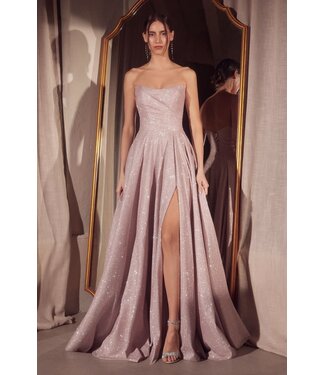 107 Robe Princesse Col Droit Rose Pale 107 Robe Princesse Col Droit Rose Pale