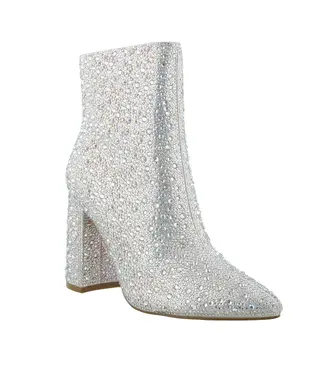 BLOSSOM Bottine À Talon Argenté MELANI