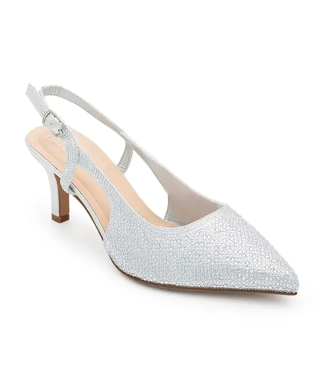 Sandales Argenté Brillantes  TAMMY