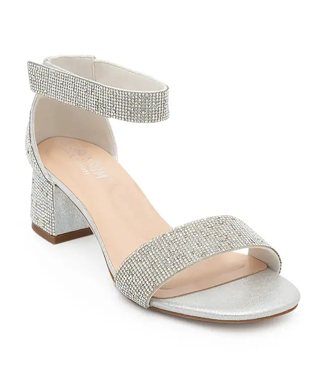 BLOSSOM Sandales Argentées Brillantes JOHN