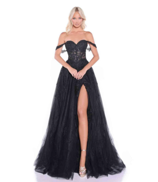 88963 Robe Corset En A Noire 88963 Robe Corset En A Noire