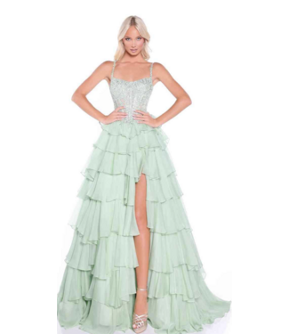 89507 Robe Corset À Étages Bourgogne