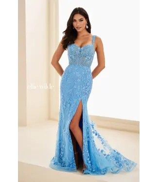 37224 Robe Bleu Clochette