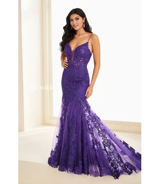 37209 Robe Sirène Violette