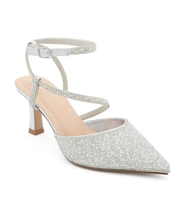 Chaussures pointues à perles